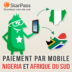 paiement par sms+ au Nigeria et en Afrique du Sud